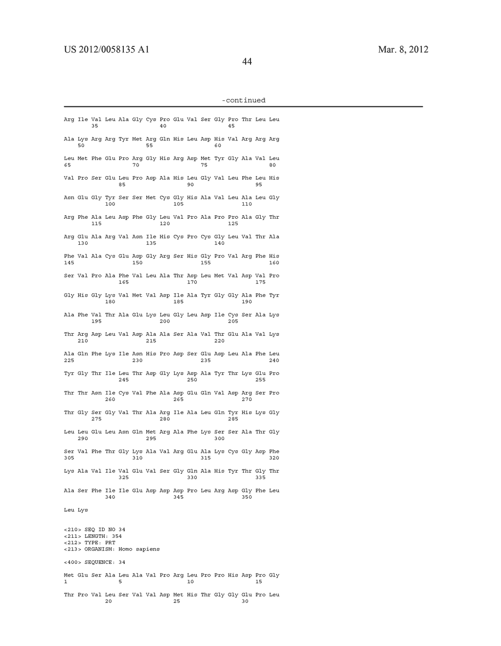 Identification and characterization of racemases, definition of protein     signatures, and a test for detecting D-amino acid and for screening     molecules capable of inhibiting the activity of racemase, especially     proline racemase - diagram, schematic, and image 68