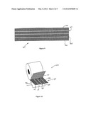 TAPE MATERIAL AND ROLL COMPRISING PRESSURE SENSITIVE ADHESIVE diagram and image