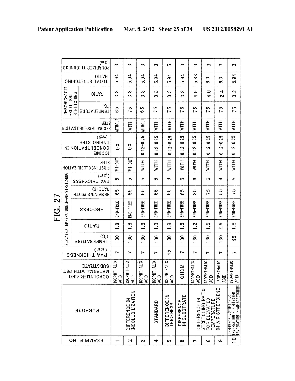 ROLL OF CONTINUOUS WEB OF OPTICAL FILM LAMINATE AND PRODUCTION METHOD     THEREFOR - diagram, schematic, and image 26