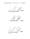 METHOD FOR PRODUCING A TEXTILE COMPLEX INCLUDING DECORATIVE PATTERNS, AND     COMPLEX THUS PRODUCED diagram and image