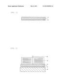 TEMPORARY FIXING SHEET FOR MANUFACTURING PROCESS OF ELECTRONIC PARTS diagram and image