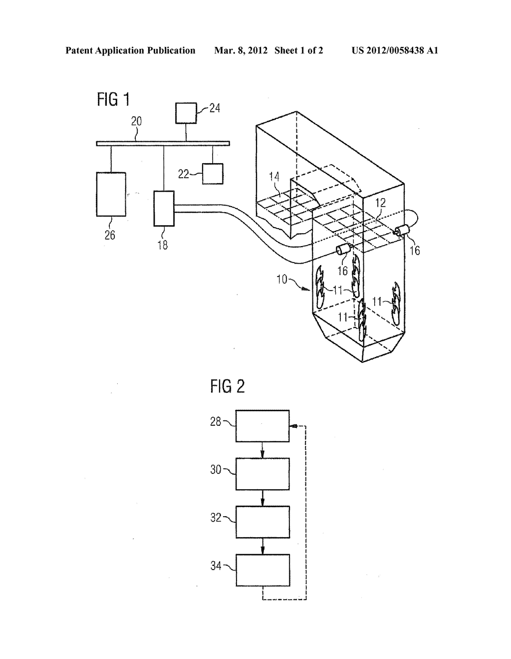 Method and Device for Optimizing Combustion in a Power Plant - diagram, schematic, and image 02