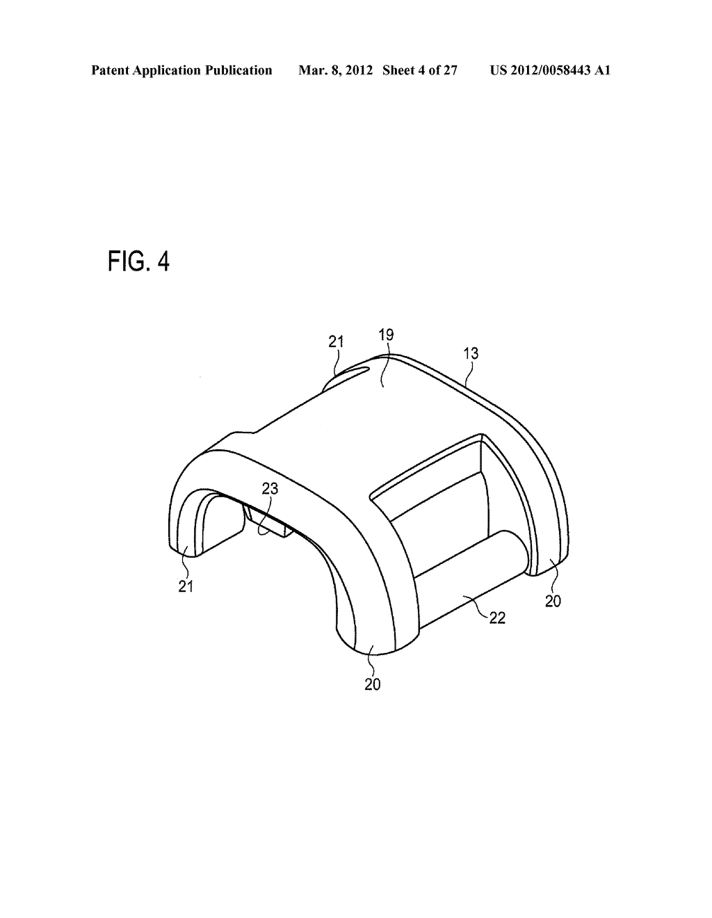 ORTHODONTIC DEVICE AND METHOD FOR MOUNTING AND REMOVING ORTHODONTIC CAP - diagram, schematic, and image 05