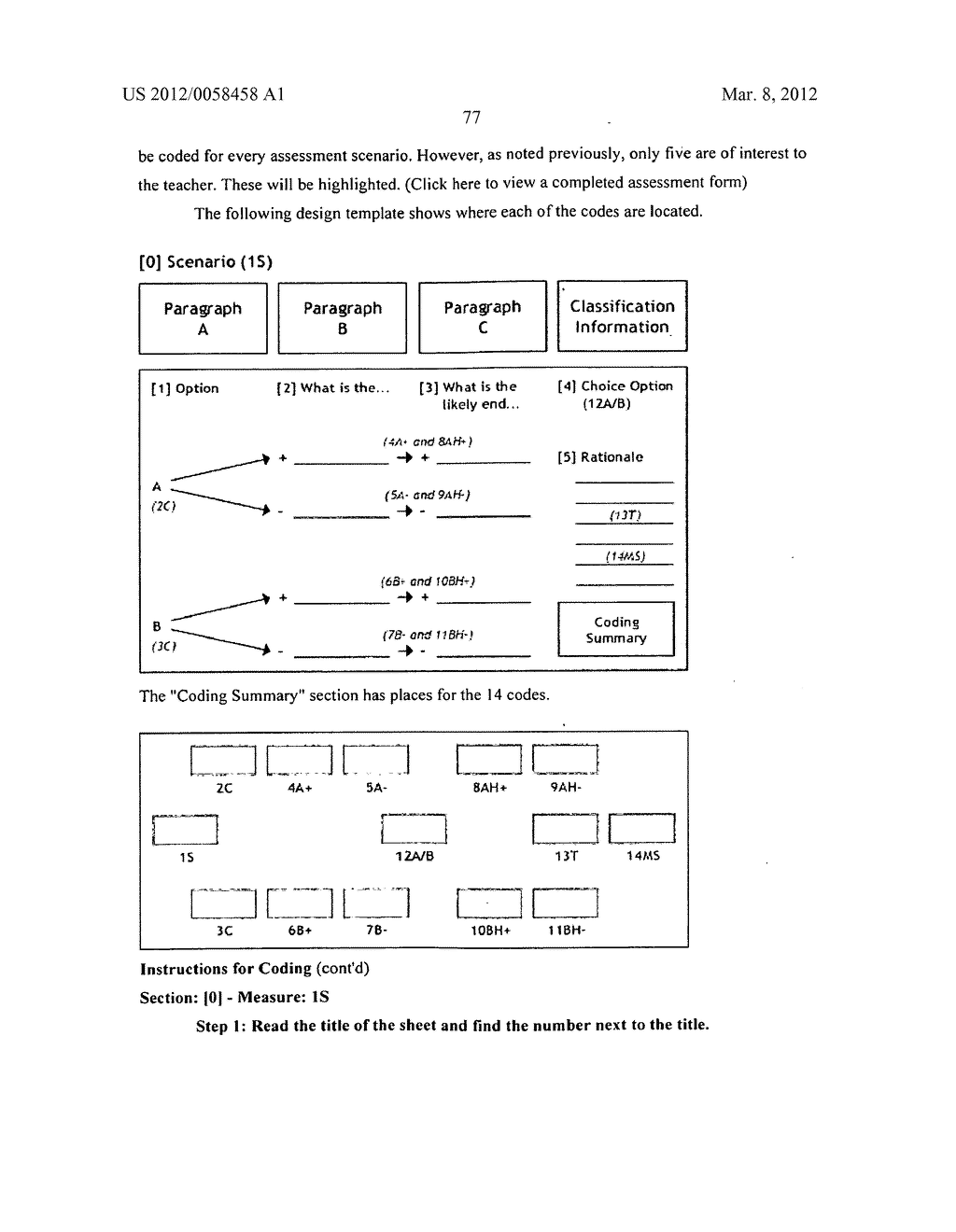 INTERACTIVE METHOD AND SYSTEM FOR TEACHING DECISION MAKING - diagram, schematic, and image 94