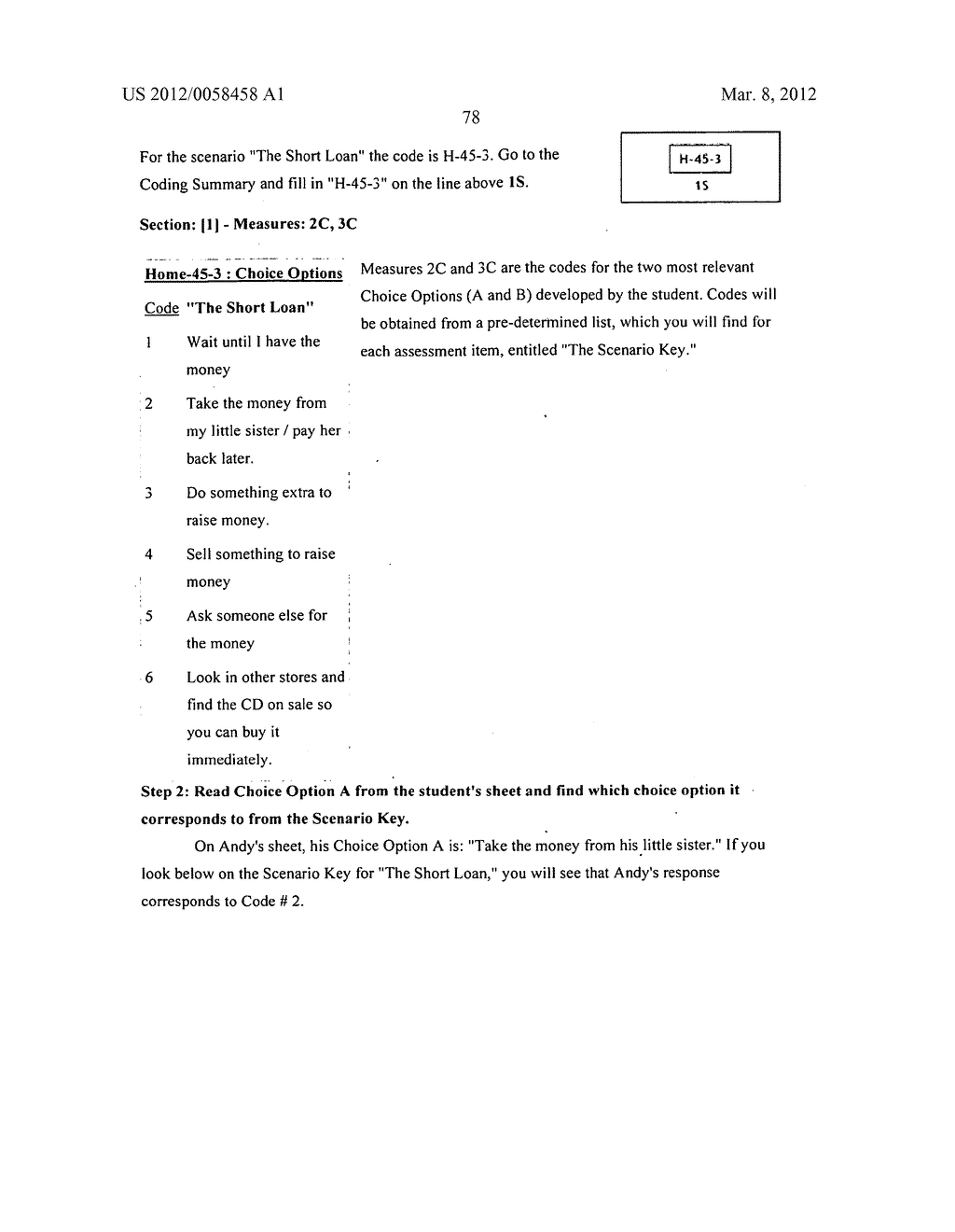 INTERACTIVE METHOD AND SYSTEM FOR TEACHING DECISION MAKING - diagram, schematic, and image 95