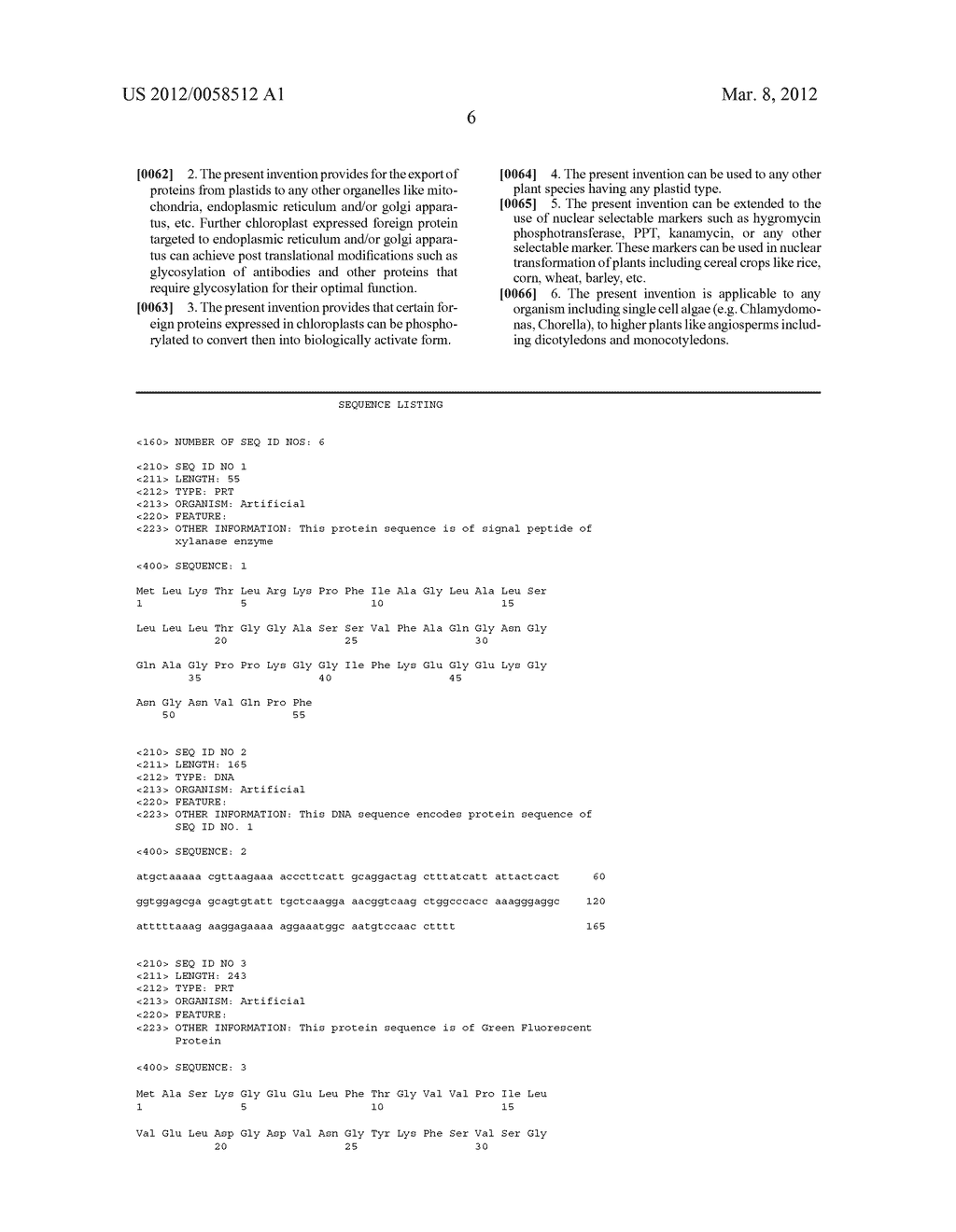 METHOD OF EXPRESSING FOREIGN PROTEIN IN PLASTIDS - diagram, schematic, and image 13