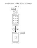 METHOD OF OPERATING MOBILE DEVICE BY RECOGNIZING USER S GESTURE AND MOBILE     DEVICE USING THE METHOD diagram and image