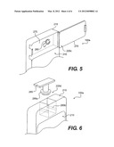 FORMING A GEOMETRIC STRUCTURE IN A DEVICE HOUSING TO EXTERNALLY PROVIDE A     HARDWARE ELEMENT OF A MOBILE TELECOMMUNICATION DEVICE diagram and image