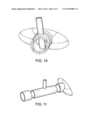 GOLF PUTTER WITH TRAMPOLINE-EFFECT DRUMHEAD STRIKING SURFACE AND PENDULUM     PLUMB-BOB PERIPHERAL WEIGHT DISTRIBUTION diagram and image