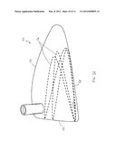 GOLF CLUB WITH OPTIMUM MOMENTS OF INERTIA IN THE VERTICAL AND HOSEL AXES diagram and image