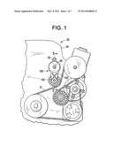 Tensioner With Expanding Spring For Radial Frictional Asymmetric Damping diagram and image