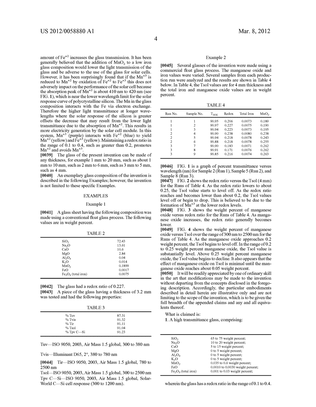 HIGH TRANSMITTANCE GLASS - diagram, schematic, and image 09