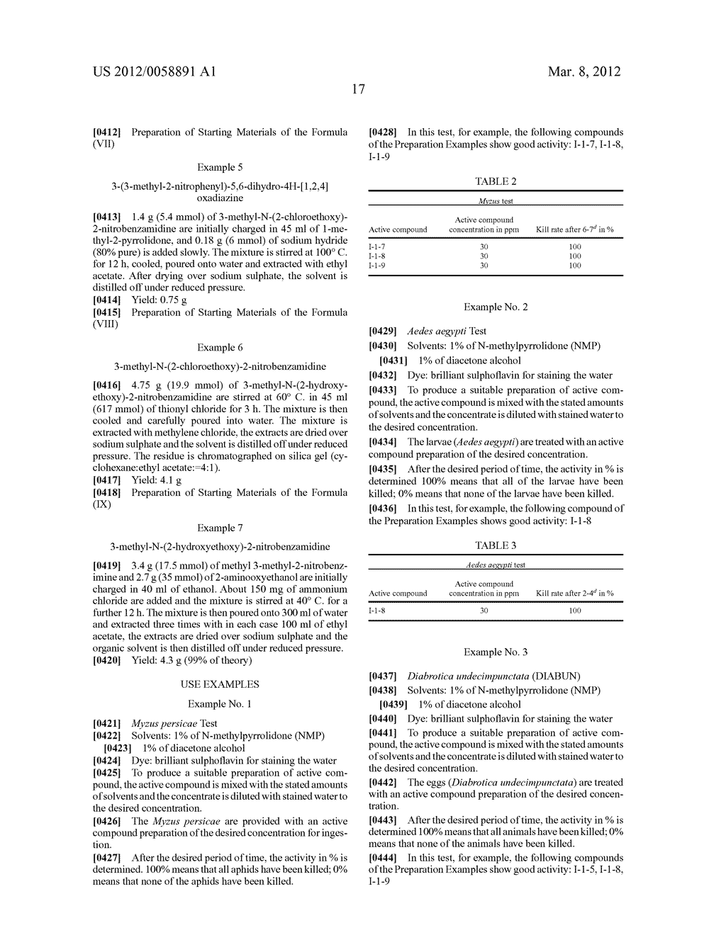 Oxadizine-Substituted Arylamides - diagram, schematic, and image 18