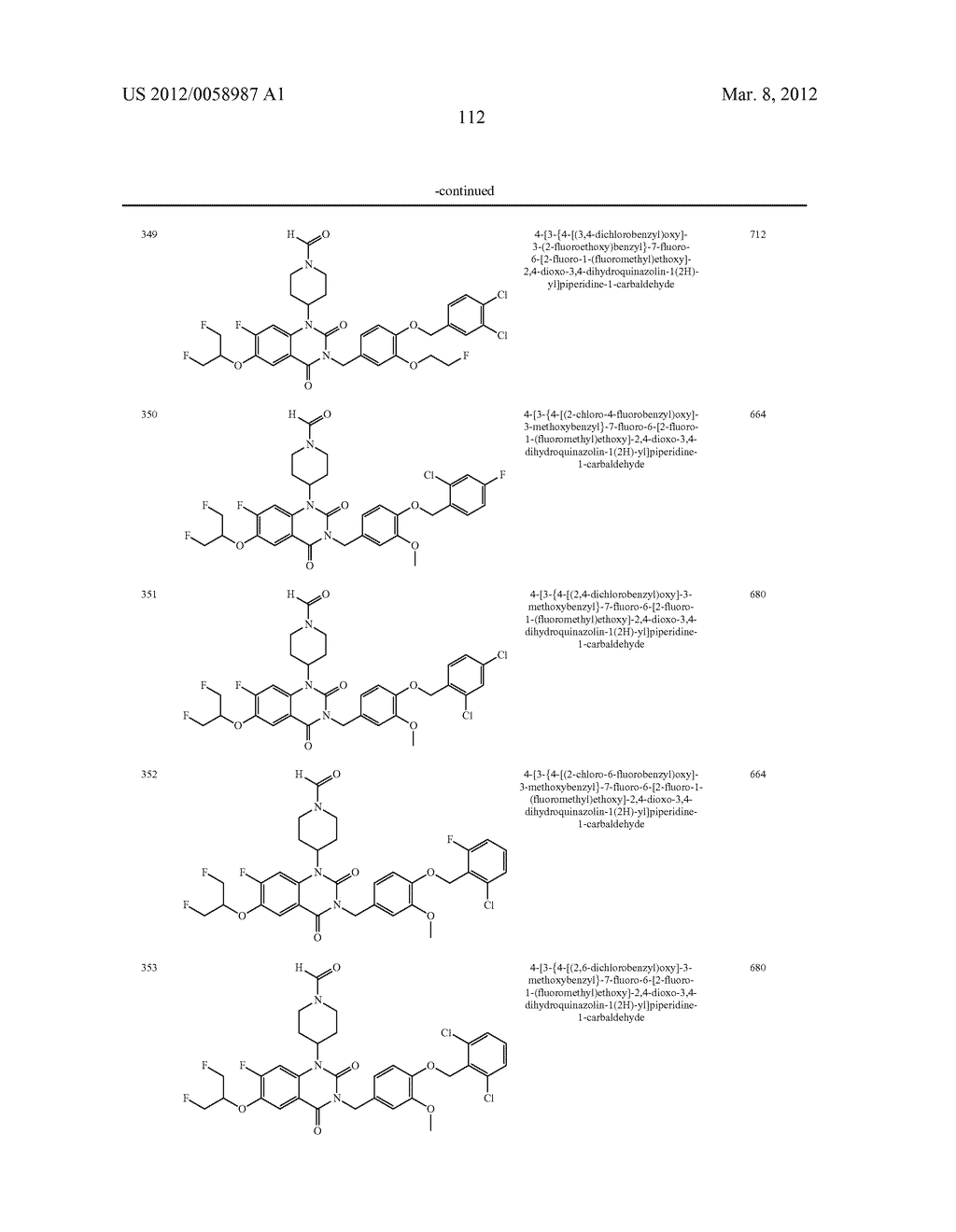 THERAPEUTIC USES OF QUINAZOLINEDIONE DERIVATIVES - diagram, schematic, and image 113