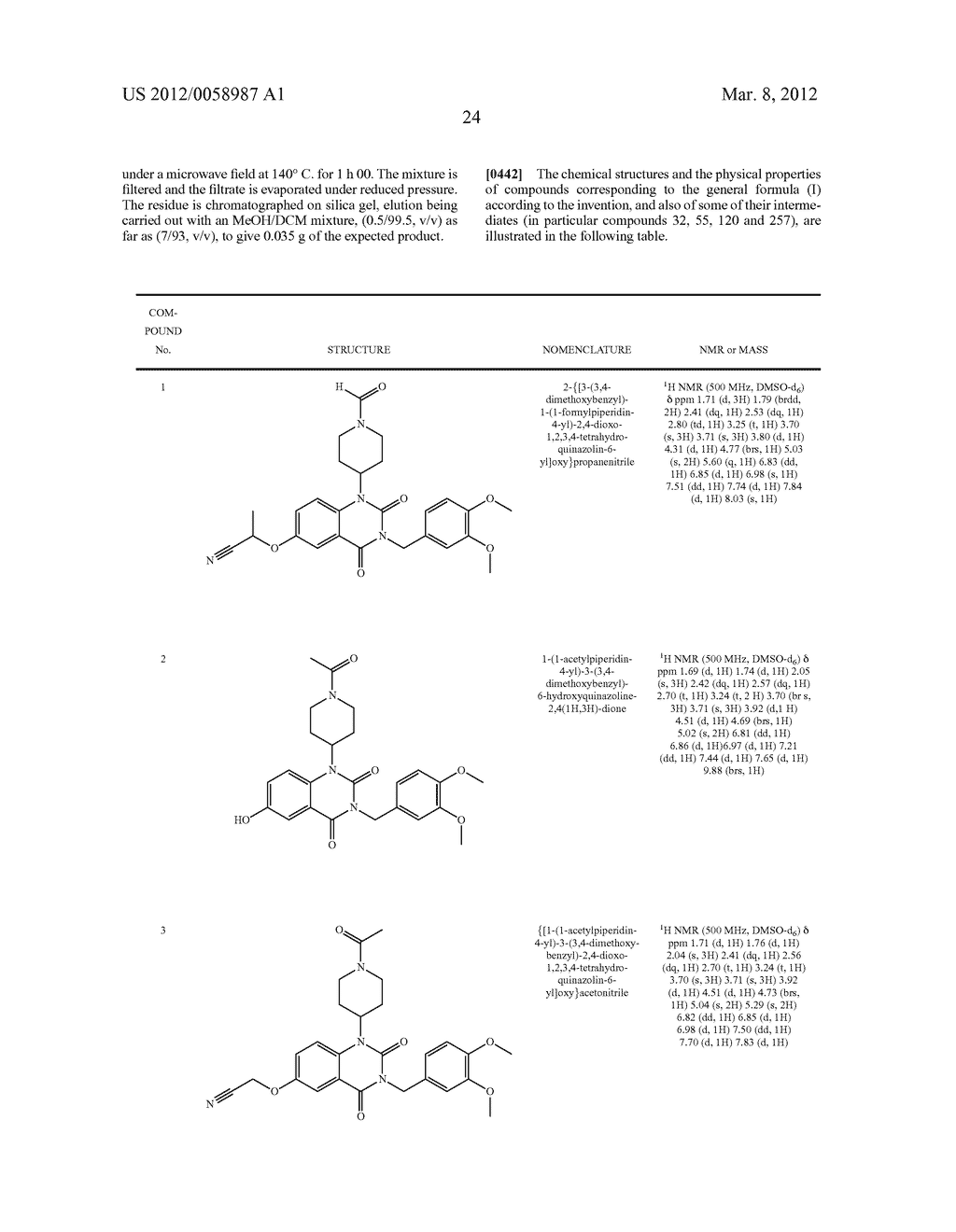 THERAPEUTIC USES OF QUINAZOLINEDIONE DERIVATIVES - diagram, schematic, and image 25