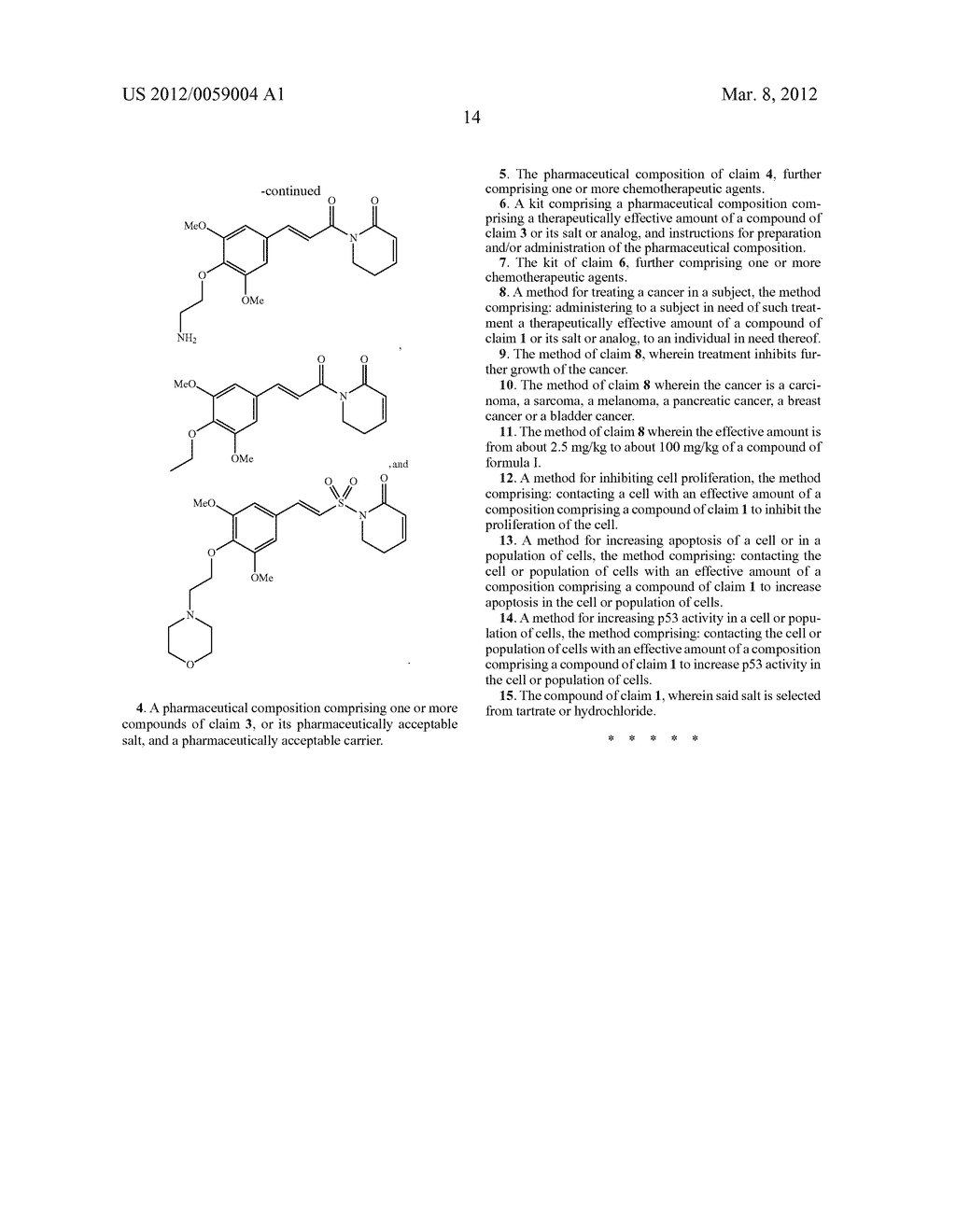 Compounds And Compositions For Treating Cancer - diagram, schematic, and image 21