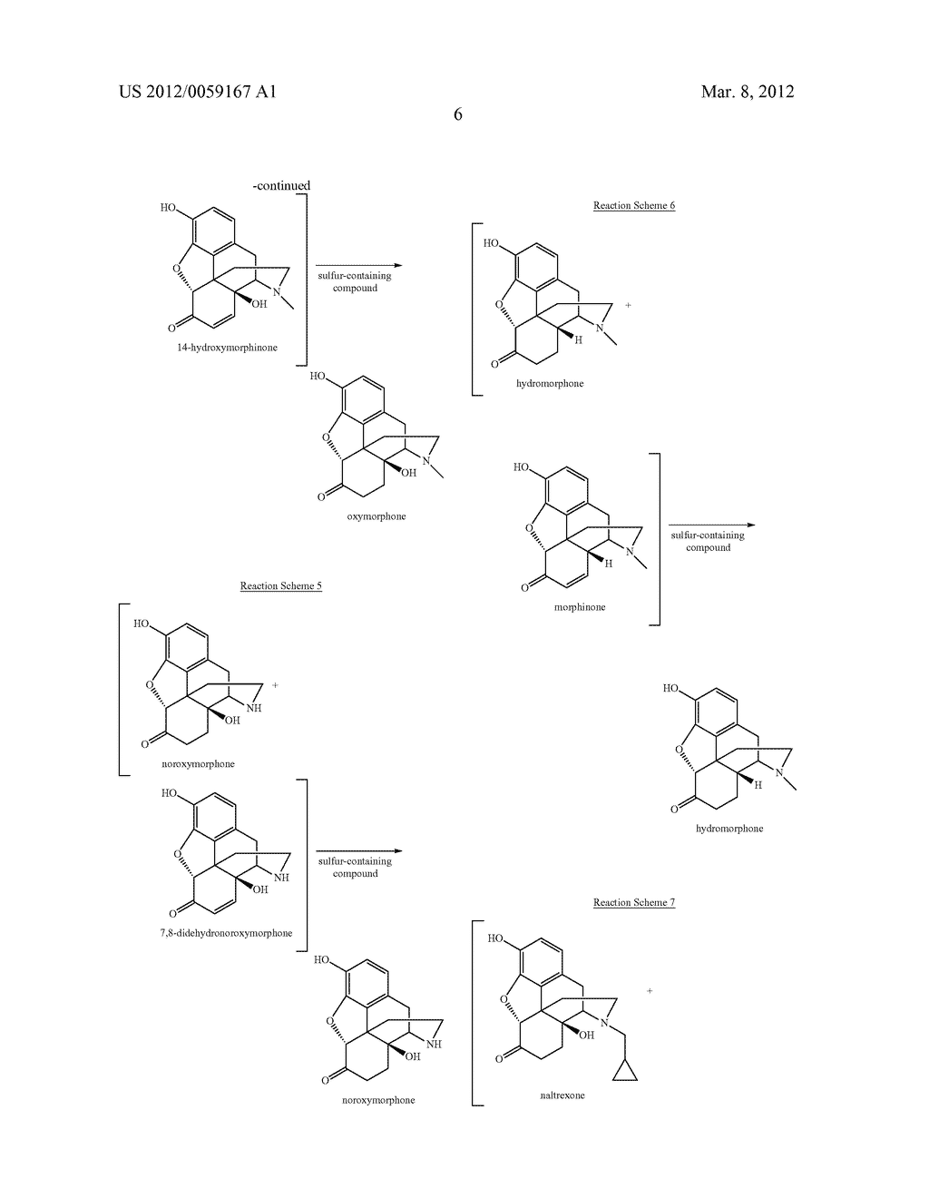 PROCESSES FOR PREPARING MORPHINAN-6-ONE PRODUCTS WITH LOW LEVELS OF ALPHA     BETA-UNSATURATED COMPOUNDS - diagram, schematic, and image 07