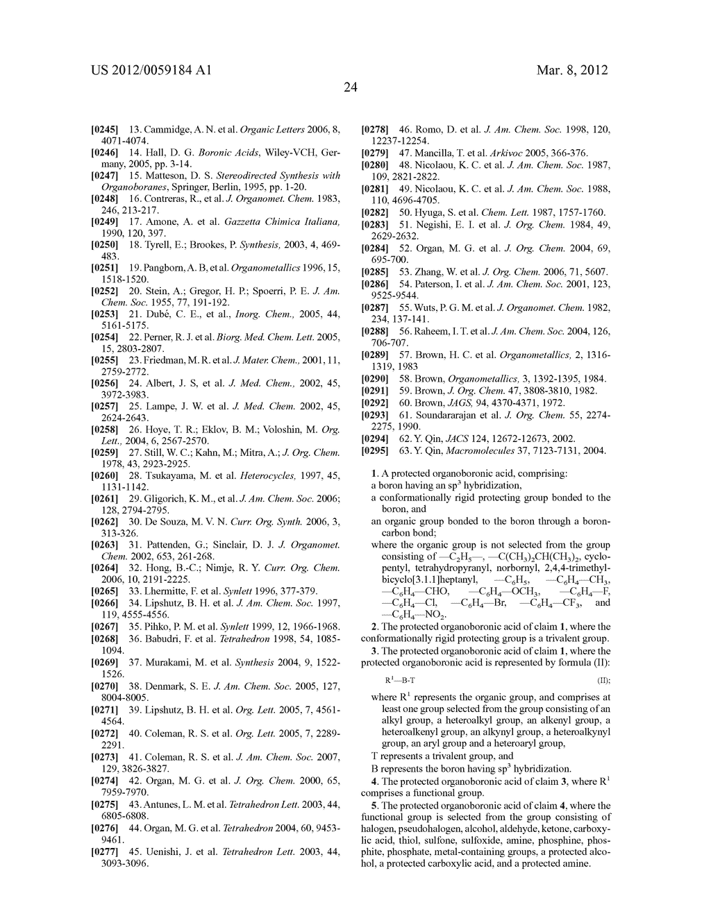 System for Controlling the Reactivity of Boronic Acids - diagram, schematic, and image 46