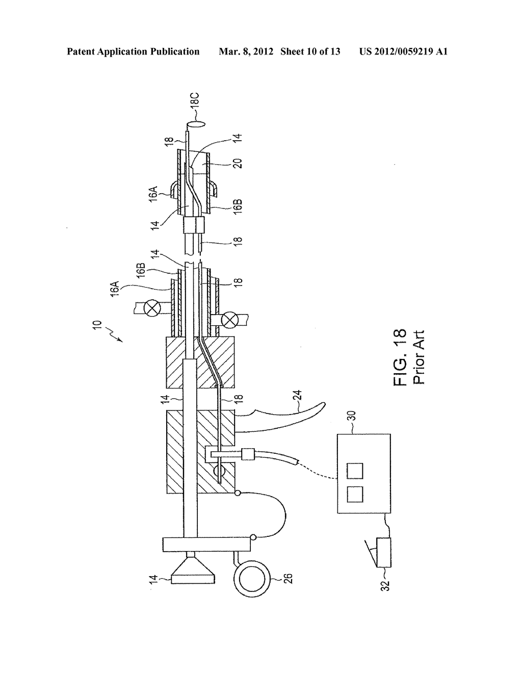 BIPOLAR RESECTION DEVICE HAVING SIMPLIFIED ROTATIONAL CONTROL AND BETTER     VISUALIZATION - diagram, schematic, and image 11