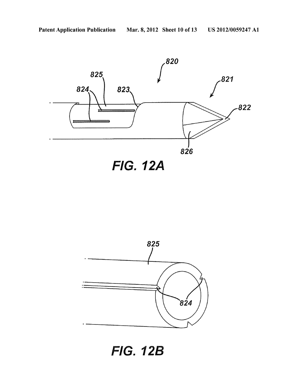 ECHOGENIC NEEDLE FOR BIOPSY DEVICE - diagram, schematic, and image 11