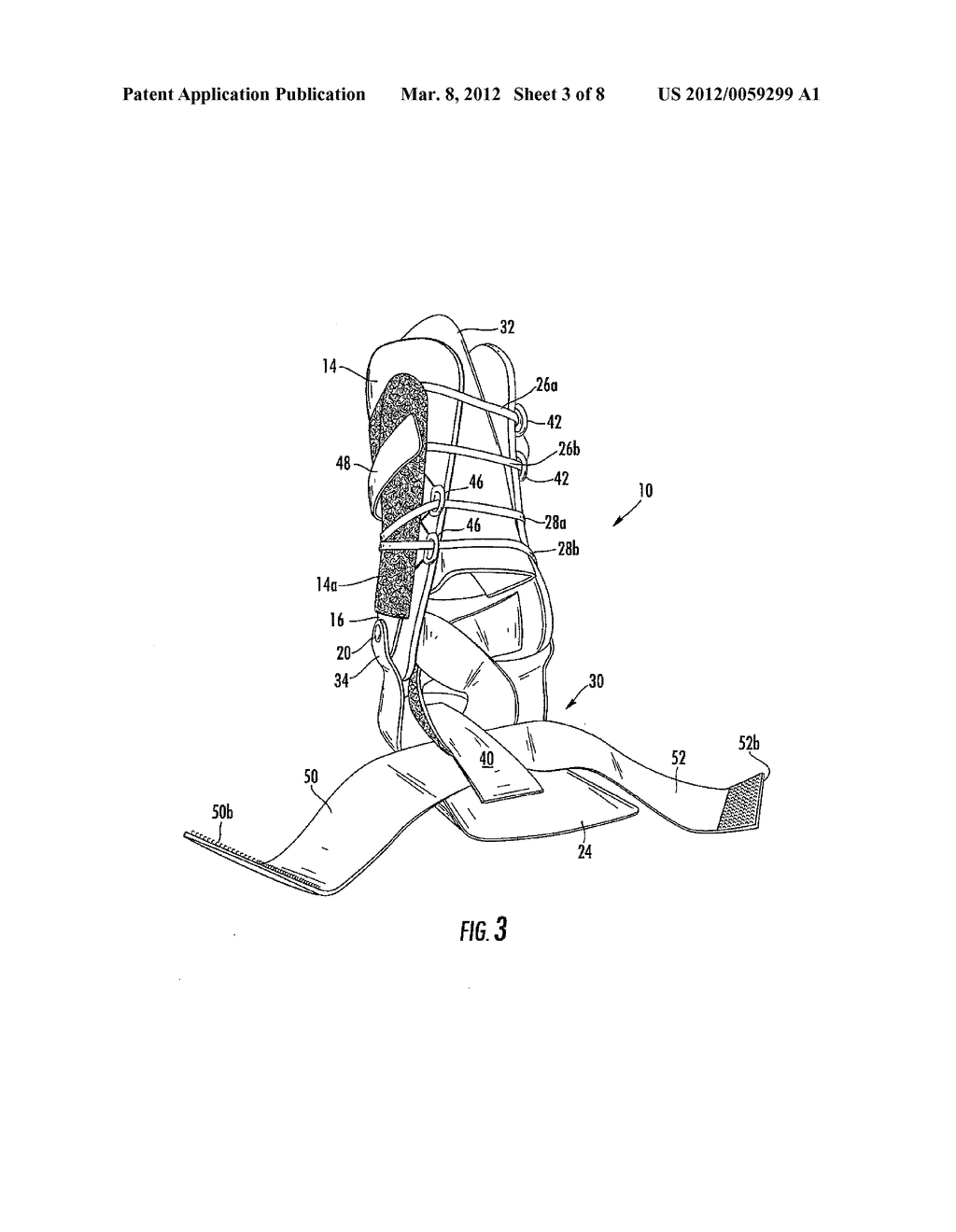 Ankle Support With Calcaneous Control Strap - diagram, schematic, and image 04