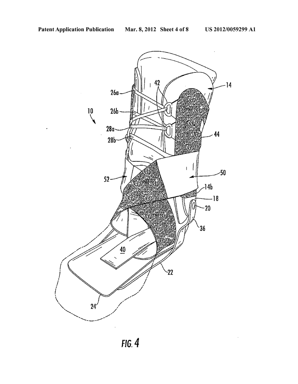 Ankle Support With Calcaneous Control Strap - diagram, schematic, and image 05