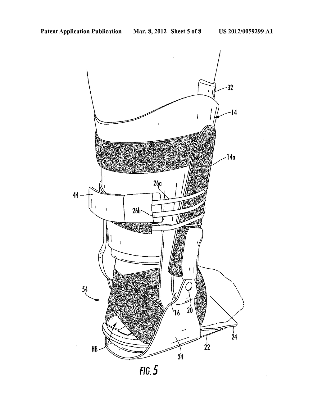 Ankle Support With Calcaneous Control Strap - diagram, schematic, and image 06