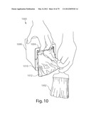 SYSTEMS AND METHODS FOR WASTE DISPOSAL USING A WEARABLE DISPOSAL BAG diagram and image