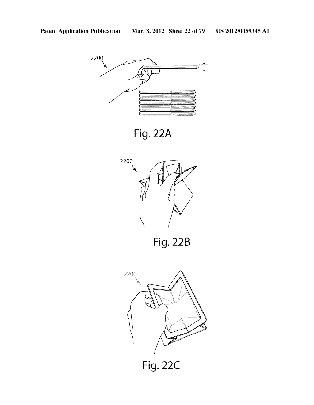 SYSTEMS AND METHODS FOR WASTE DISPOSAL USING A WEARABLE DISPOSAL BAG - diagram, schematic, and image 23