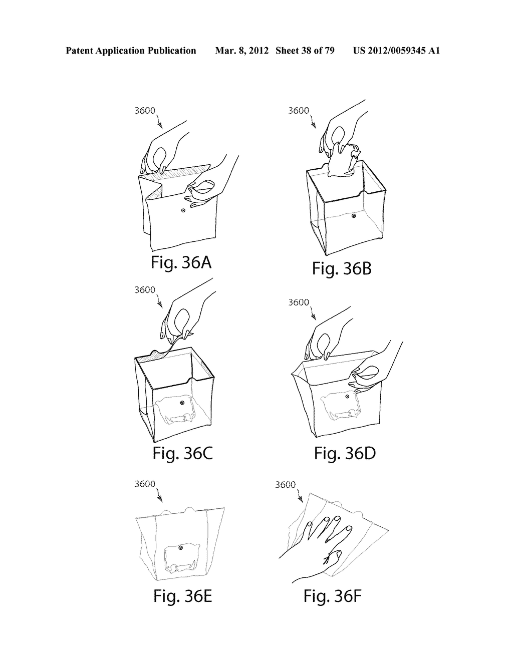 SYSTEMS AND METHODS FOR WASTE DISPOSAL USING A WEARABLE DISPOSAL BAG - diagram, schematic, and image 39