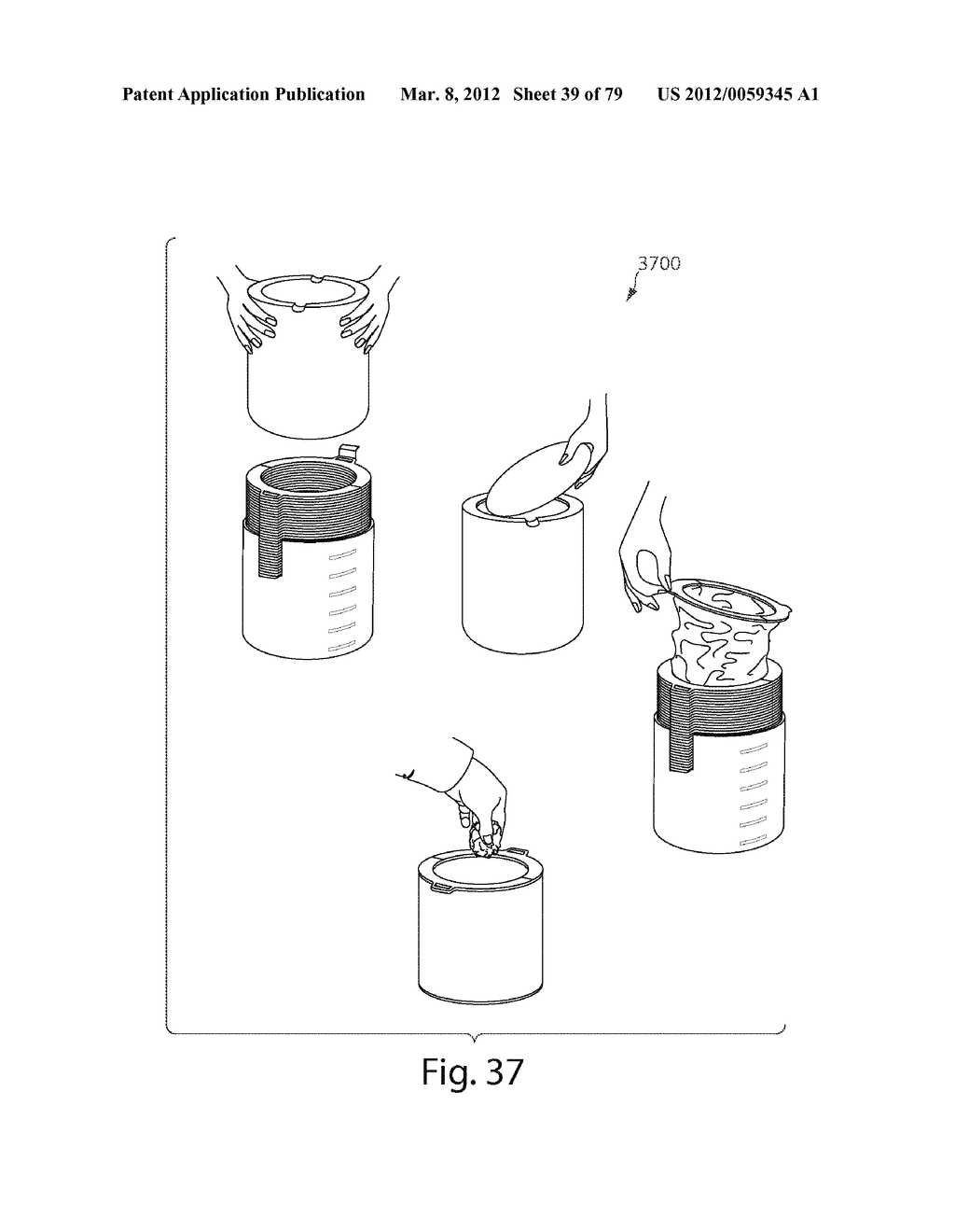 SYSTEMS AND METHODS FOR WASTE DISPOSAL USING A WEARABLE DISPOSAL BAG - diagram, schematic, and image 40