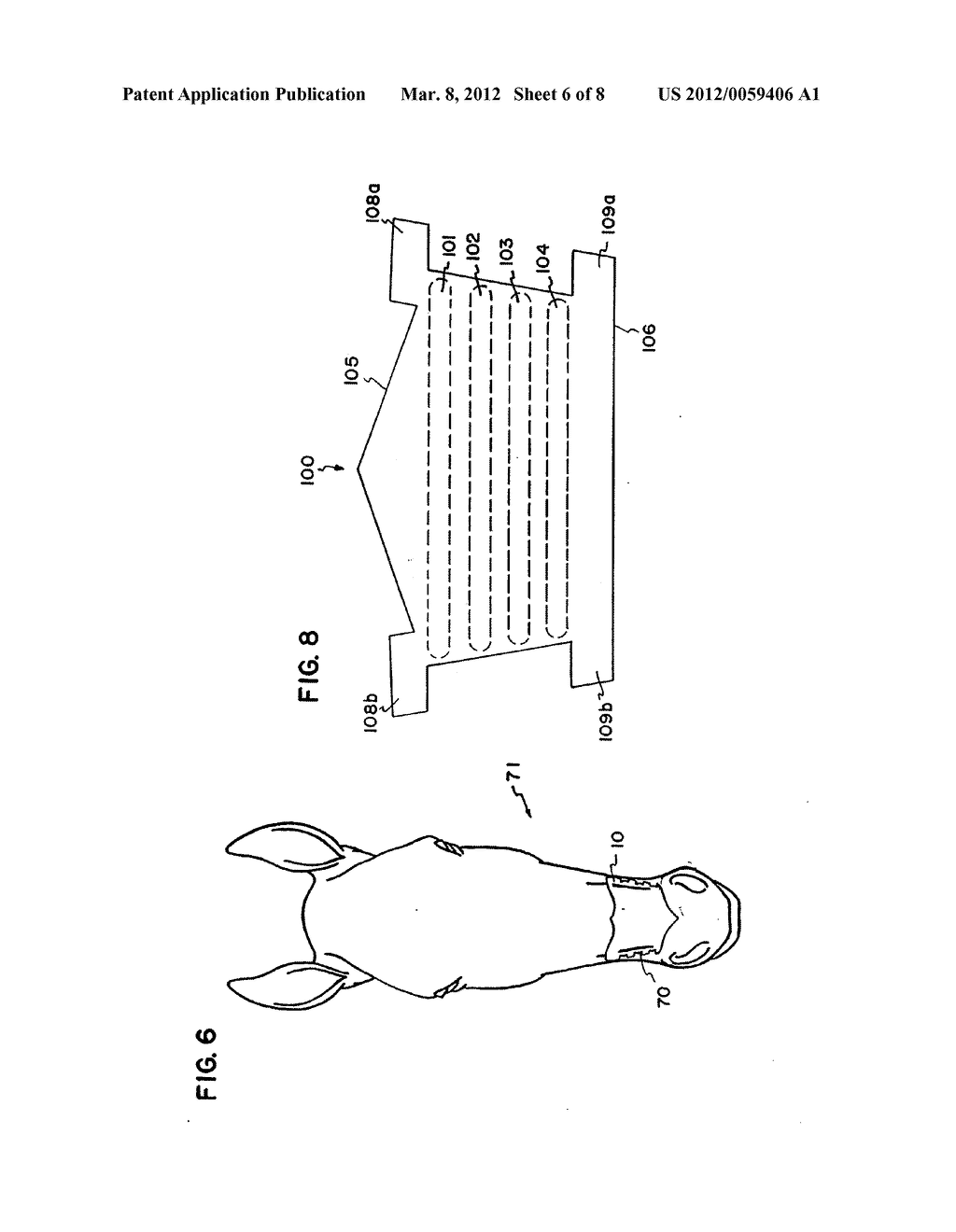 Nasal Support Device for Animals and Method - diagram, schematic, and image 07