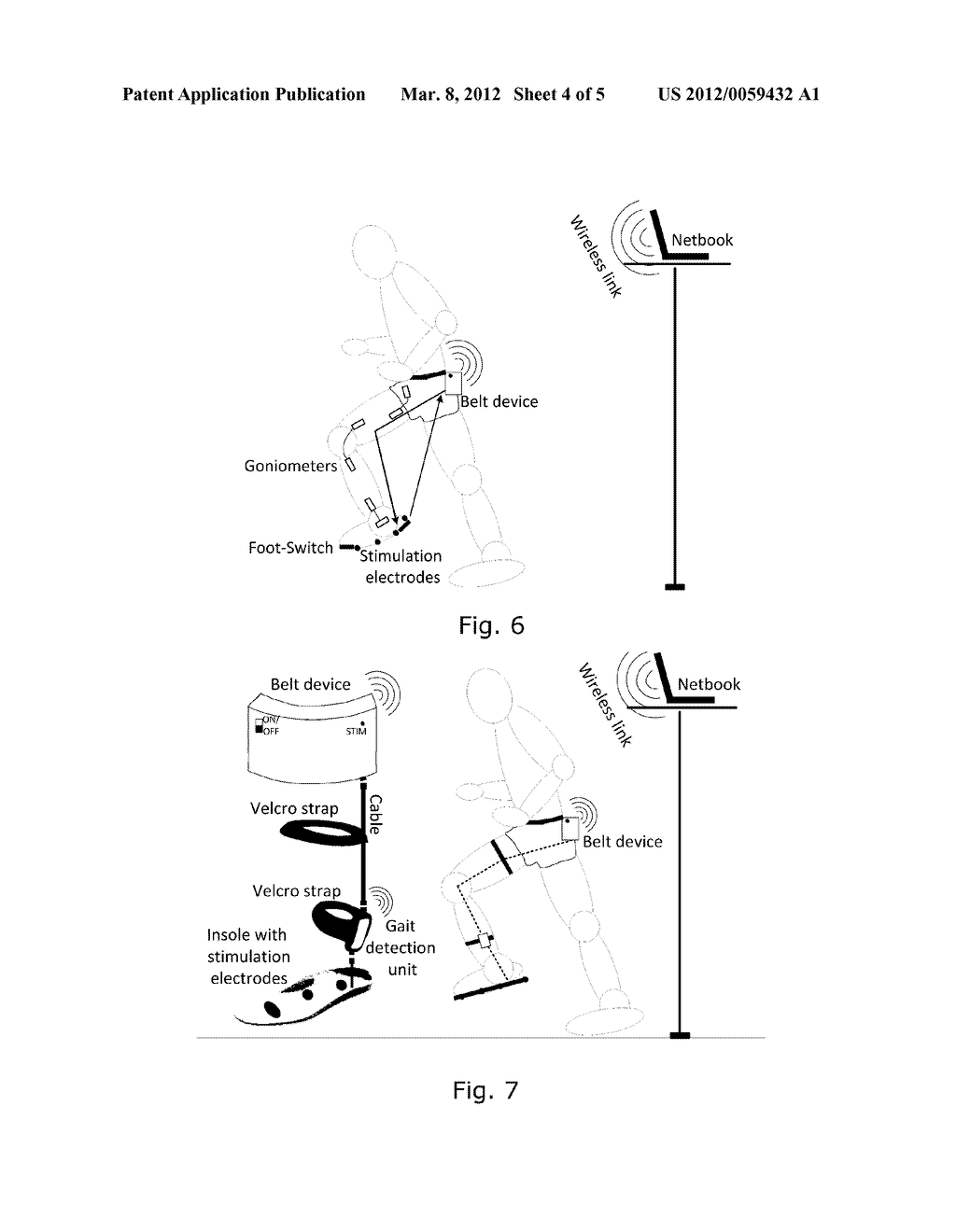 METHOD AND DEVICE FOR REFLEX-BASED FUNCTIONAL GAIT TRAINING - diagram, schematic, and image 05