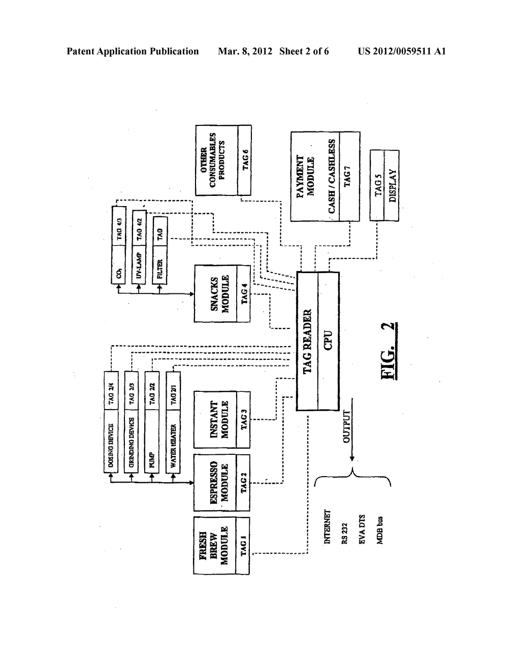 Dispensing machine control method - diagram, schematic, and image 03