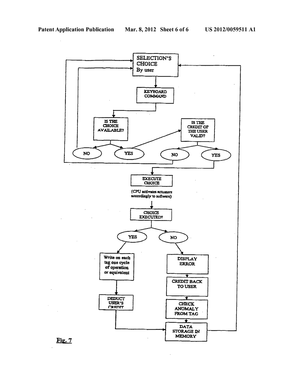 Dispensing machine control method - diagram, schematic, and image 07