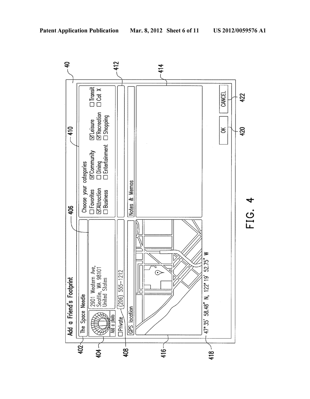 METHOD, SYSTEM, APPARATUS AND COMPUTER-READABLE MEDIUM FOR BROWSING SPOT     INFORMATION - diagram, schematic, and image 07