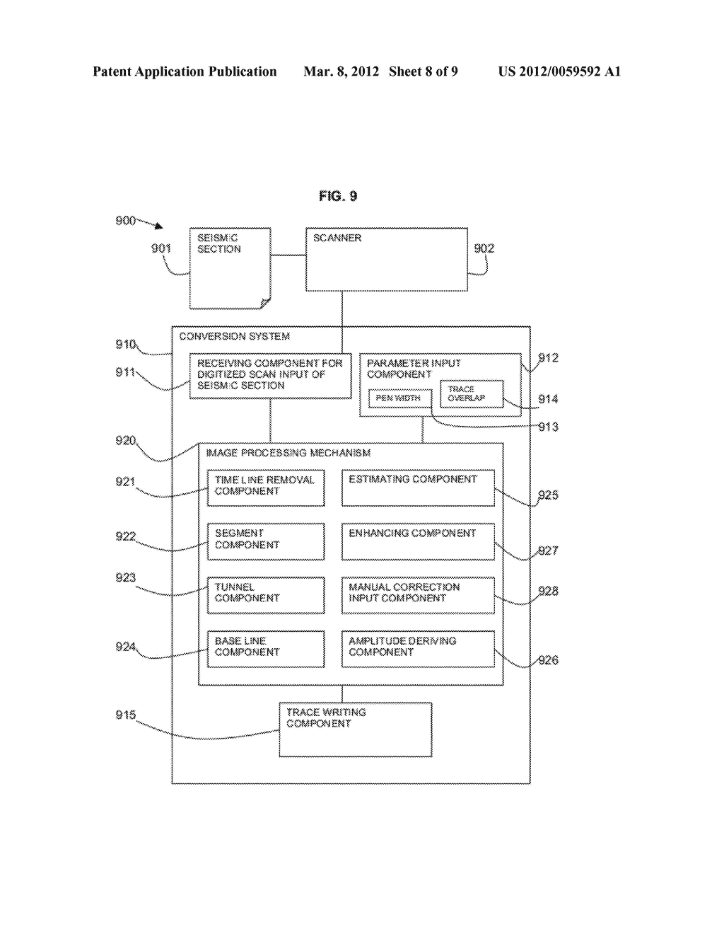 TRACING SEISMIC SECTIONS TO CONVERT TO DIGITAL FORMAT - diagram, schematic, and image 09