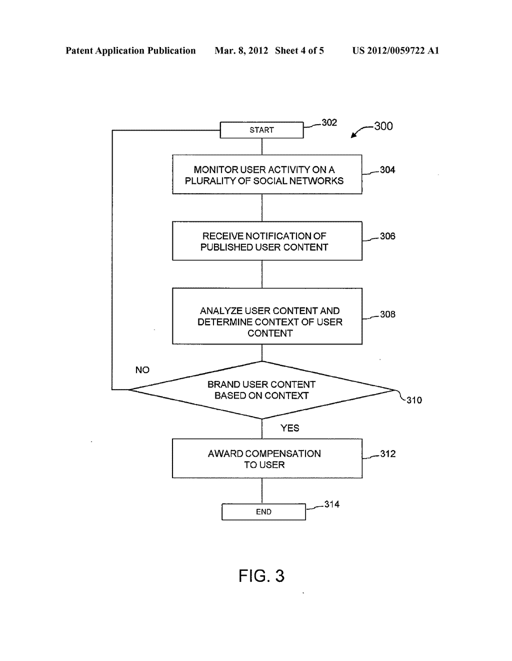 SYSTEM AND METHOD FOR MONETIZING USER-GENERATED WEB CONTENT - diagram, schematic, and image 05