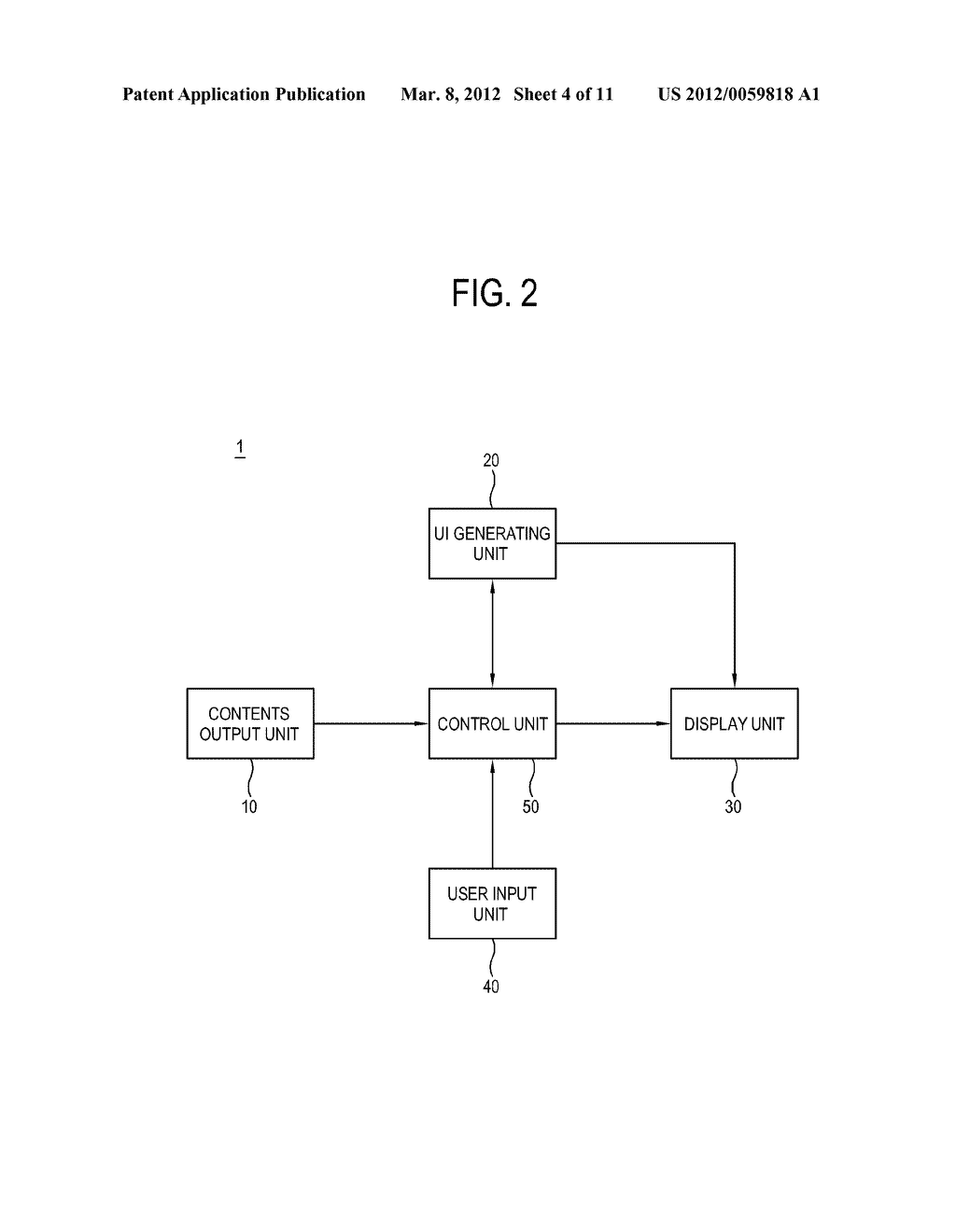 DISPLAY APPARATUS AND DISPLAYING METHOD OF CONTENTS - diagram, schematic, and image 05