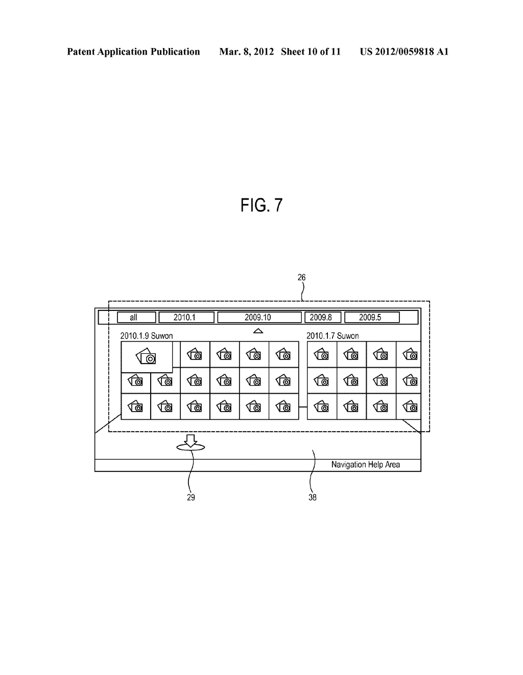 DISPLAY APPARATUS AND DISPLAYING METHOD OF CONTENTS - diagram, schematic, and image 11