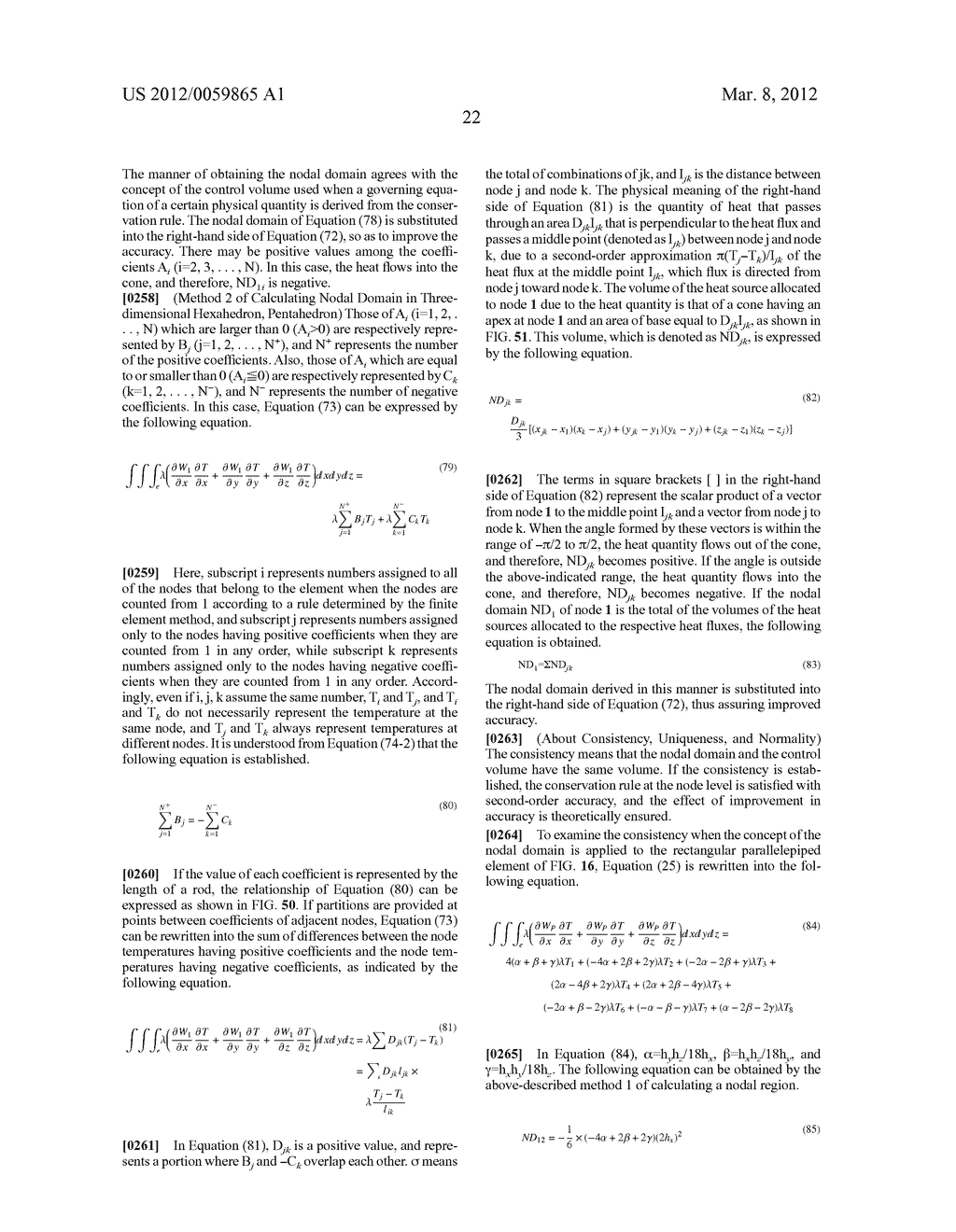 ANALYSIS METHOD USING FINITE ELEMENT METHOD, AND ANALYTICAL COMPUTATION     PROGRAM USING FINITE ELEMENT METHOD - diagram, schematic, and image 80