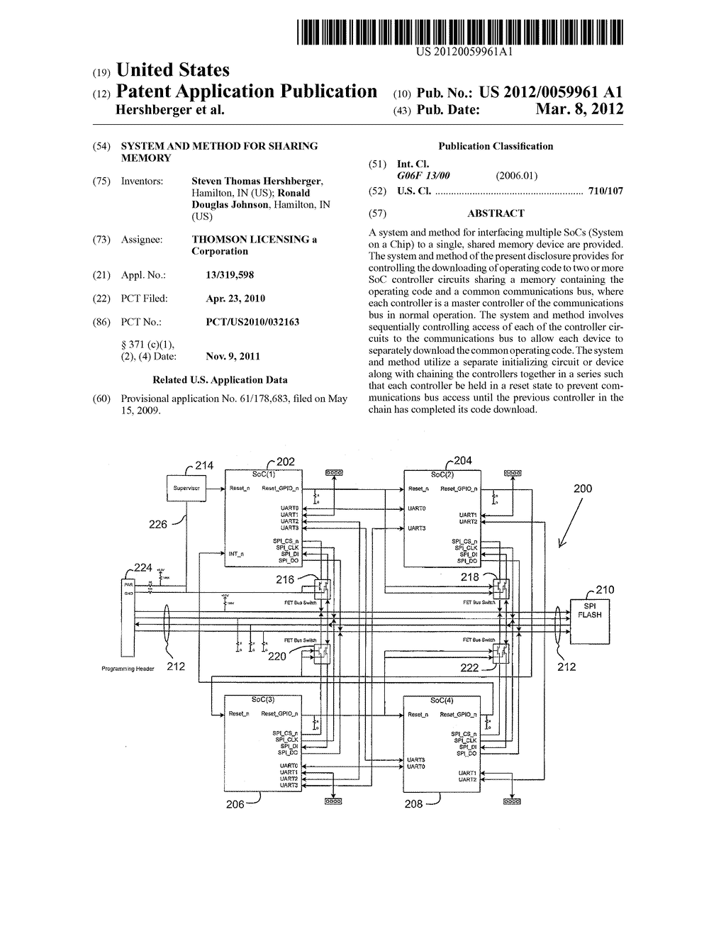 SYSTEM AND METHOD FOR SHARING MEMORY - diagram, schematic, and image 01