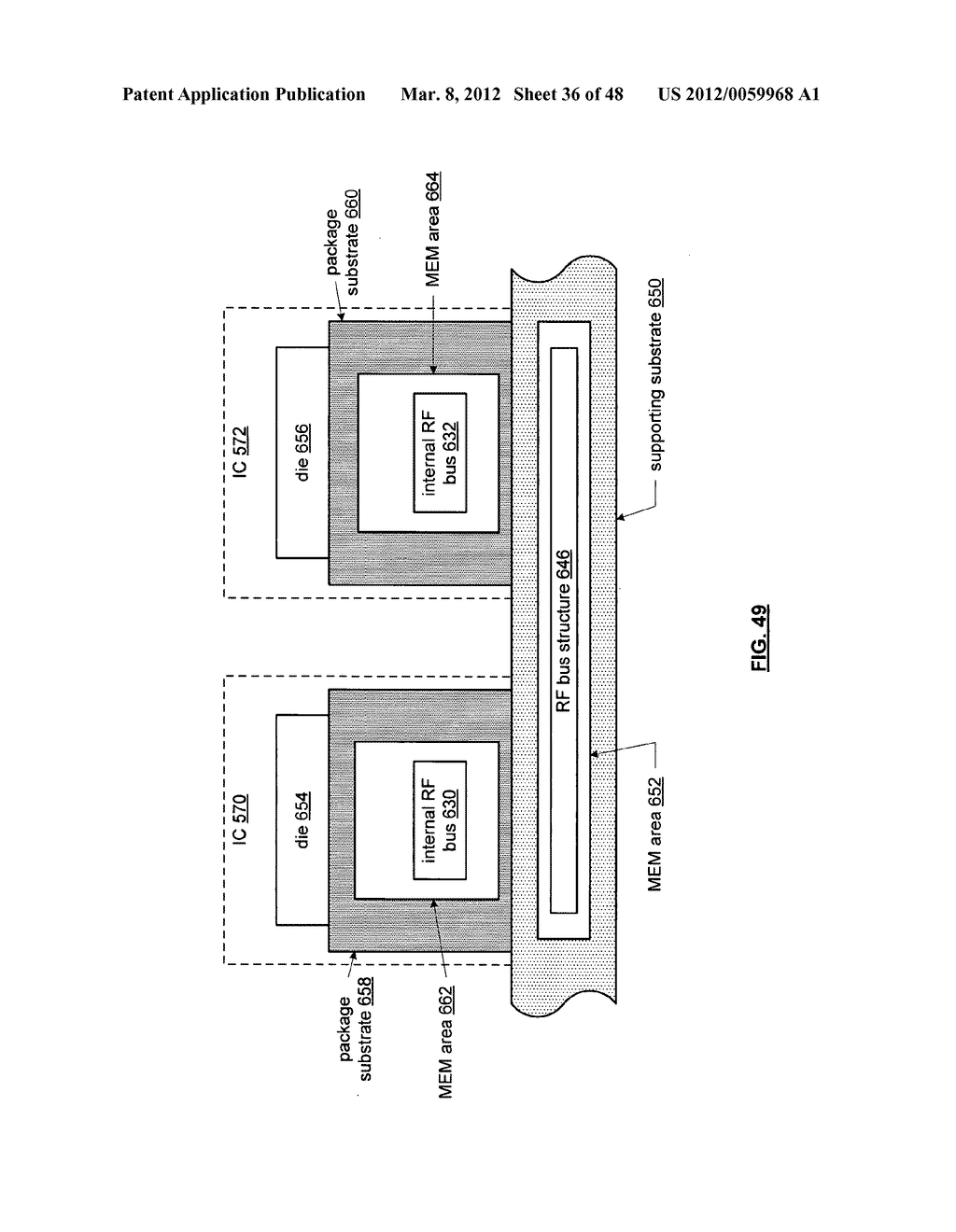 PROCESSING SYSTEM WITH RF DATA BUS FOR INTRA-DEVICE COMMUNICATION - diagram, schematic, and image 37