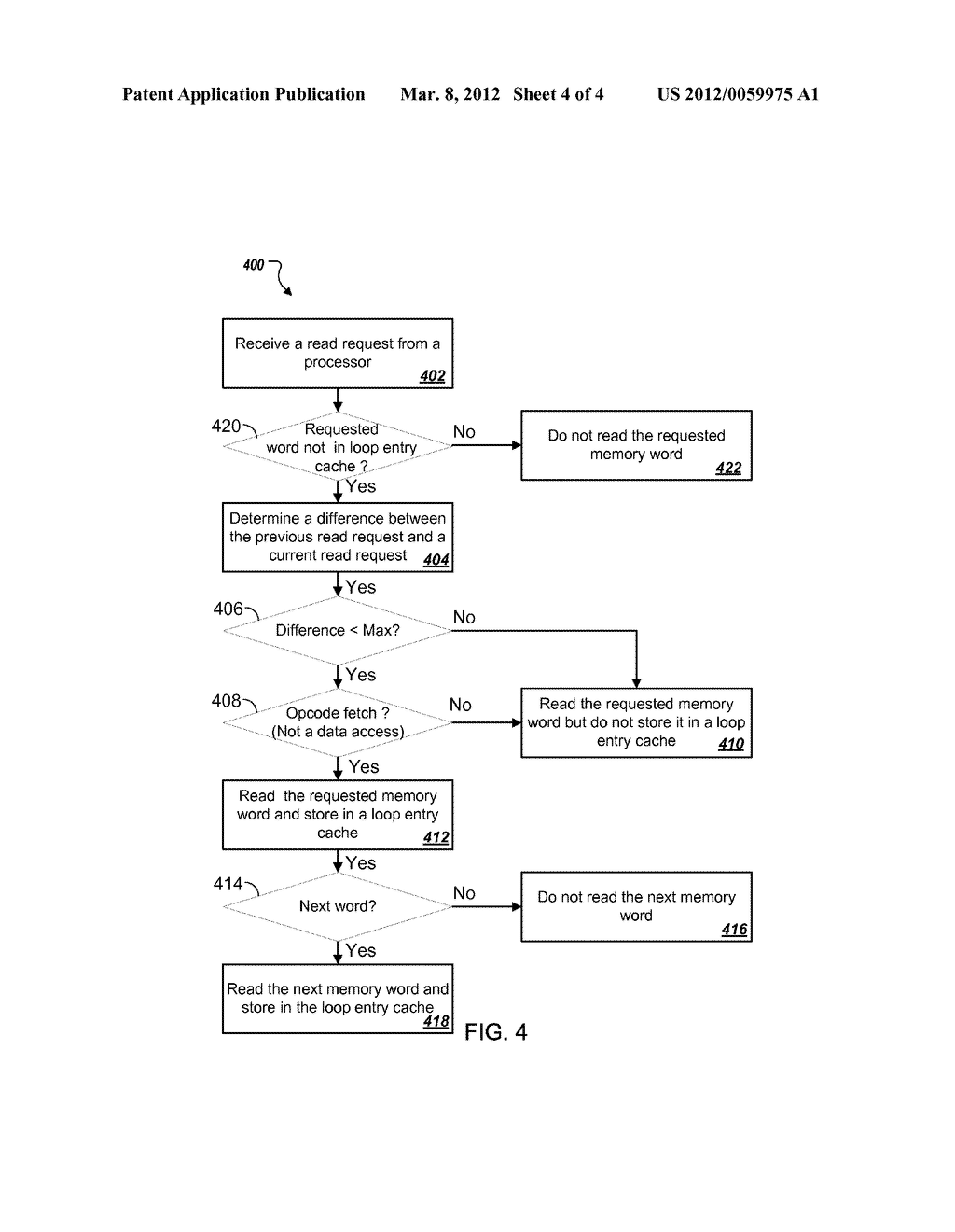 PROCESSOR INDEPENDENT LOOP ENTRY CACHE - diagram, schematic, and image 05