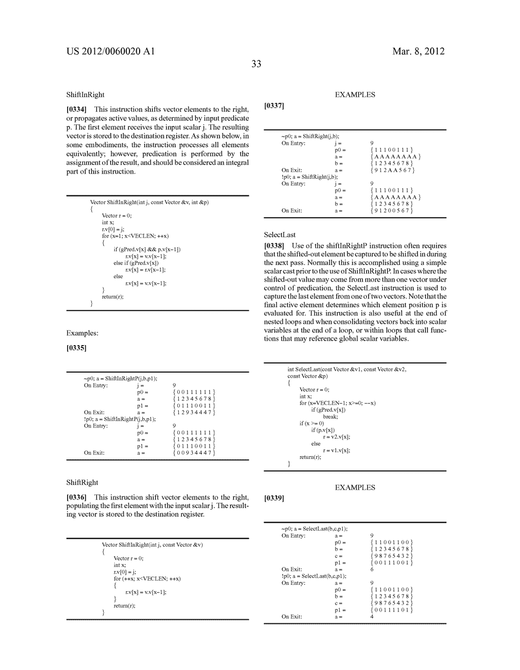 VECTOR INDEX INSTRUCTION FOR PROCESSING VECTORS - diagram, schematic, and image 58