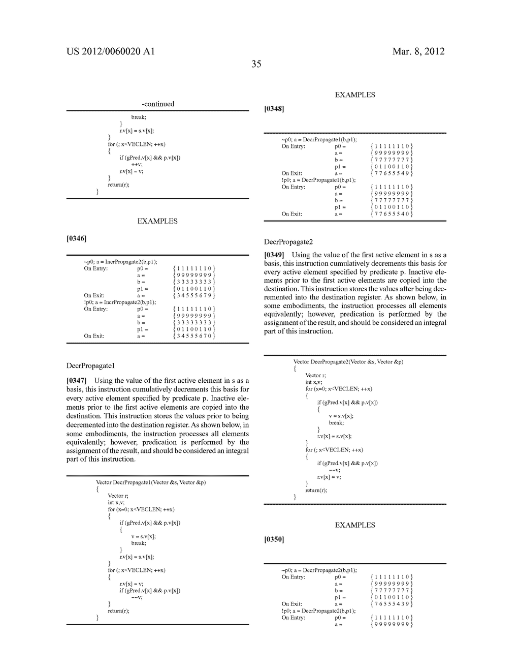 VECTOR INDEX INSTRUCTION FOR PROCESSING VECTORS - diagram, schematic, and image 60