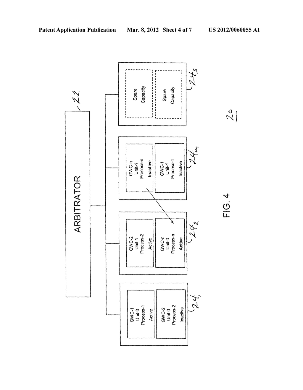 SYSTEM AND METHOD FOR RESPONDING TO FAILURE OF A HARDWARE LOCUS AT A     COMMUNICATION INSTALLATION - diagram, schematic, and image 05