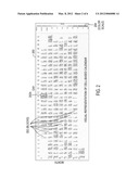 Visual representation of a cell-based calendar transparently overlaid with     event visual indicators for mining data records diagram and image