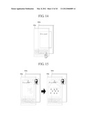 METHOD FOR PROVIDING USER INTERFACE BASED ON MULTIPLE DISPLAYS AND MOBILE     TERMINAL USING THE SAME diagram and image