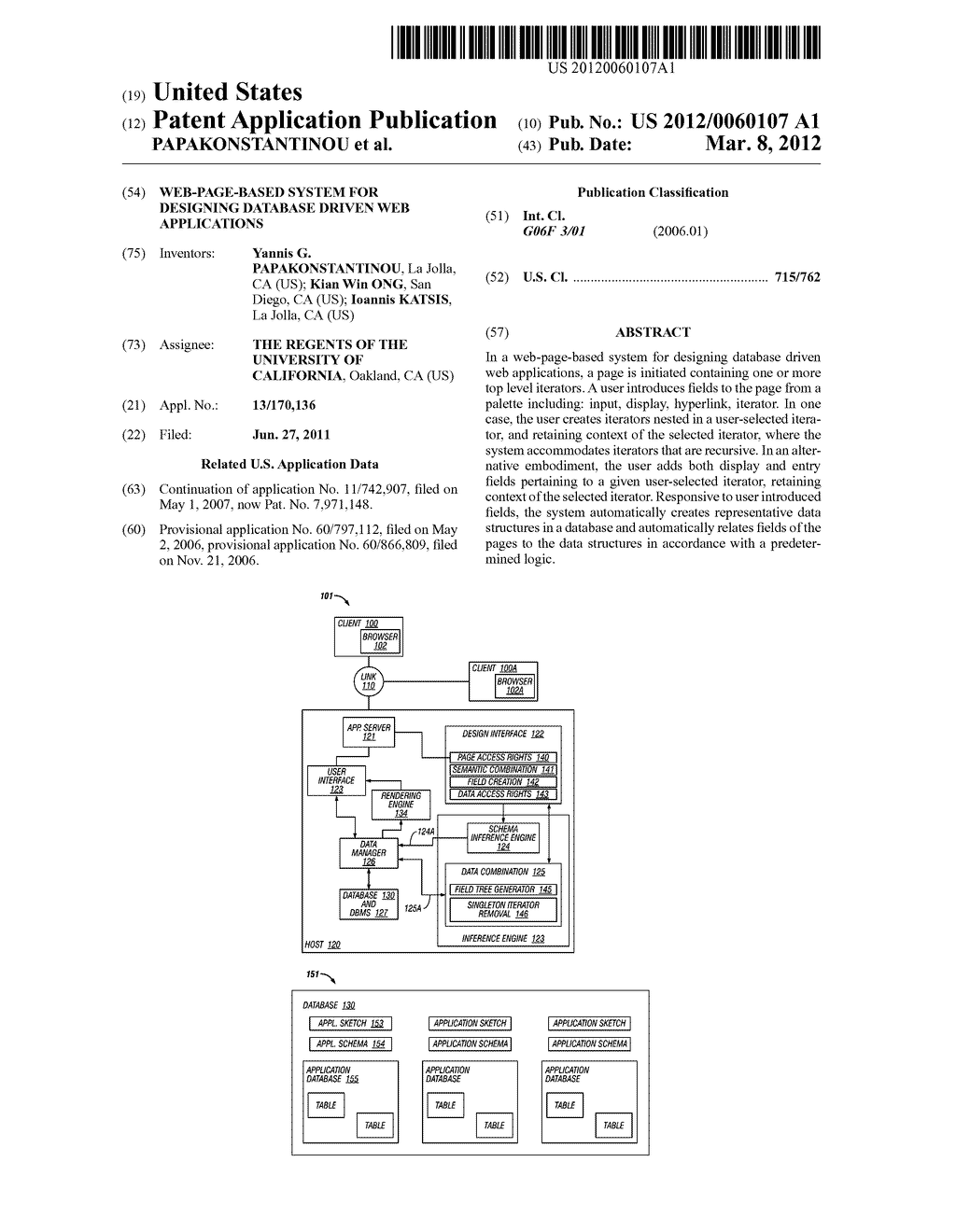 WEB-PAGE-BASED SYSTEM FOR DESIGNING DATABASE DRIVEN WEB APPLICATIONS - diagram, schematic, and image 01